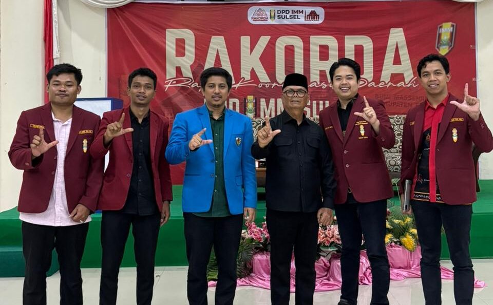 Pengurus KNPI Sulsel menghadiri pembukaan Rakorda IMM Sulsel di Kabupaten Enrekang