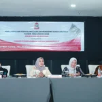 Rezeki Nur saat menghadiri kegiatan pengawasan program pendidikan di Makassar tahun 2026