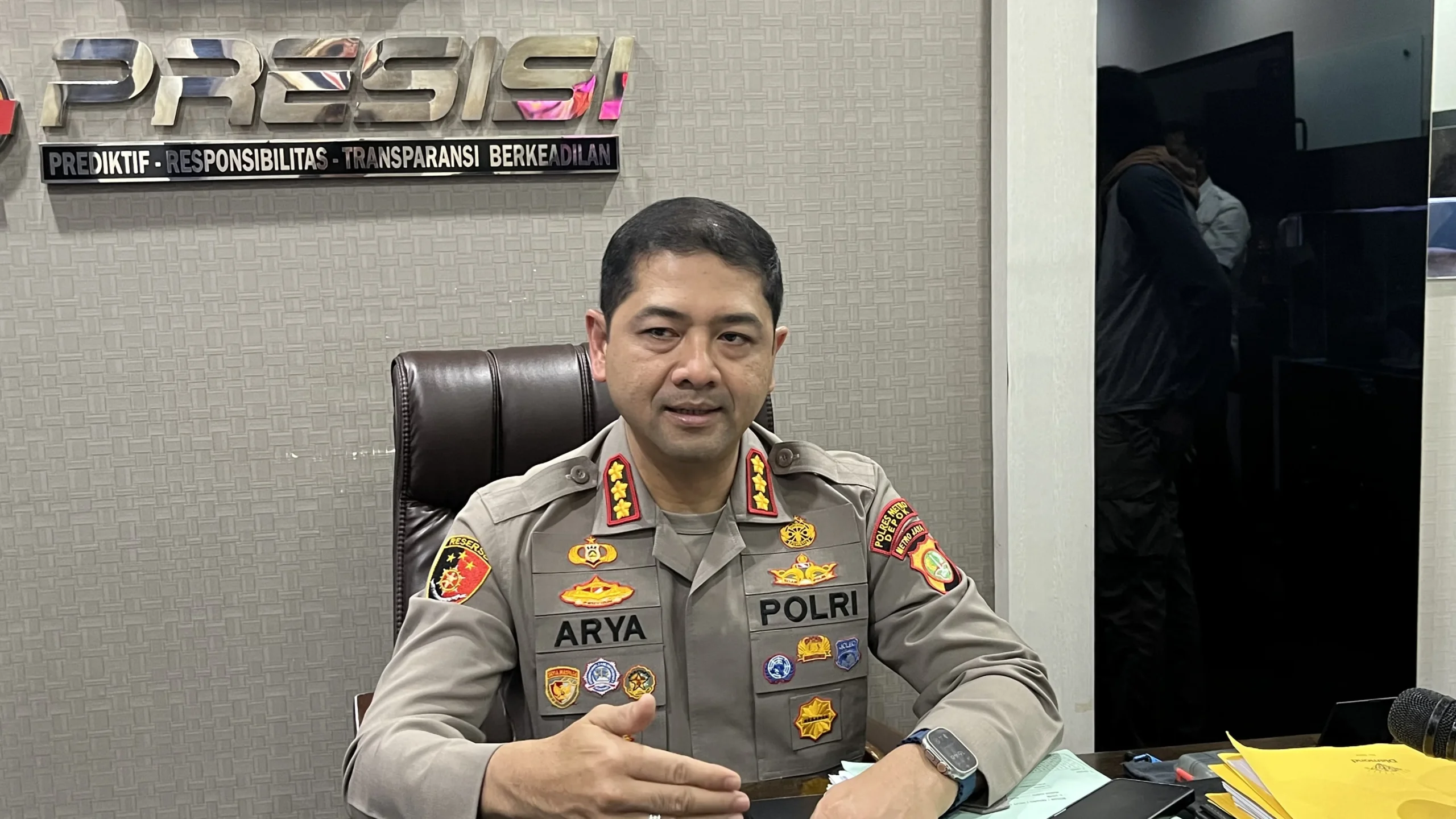 Kapolrestabes Makassar Kombes Pol Arya Perdana menegaskan tindakan tegas terhadap geng motor brutal di Makassar