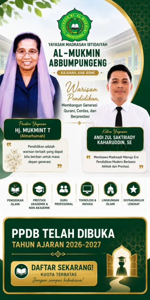 PPDB Yayasan MI Al-Mukmin Abbumpungeng