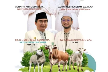Lapangan Karebosi lokasi Salat Idul Adha Makassar