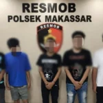 Lima Remaja Diduga Terlibat Tawuran dan Kriminal Jalanan di Makassar