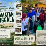 Peserta aksi plogging memperingati Hari Lingkungan Hidup Sedunia 2026 di Kecamatan Manggala Kota Makassar