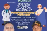 Pemerintah Desa Bentang dan BMKI menggelar bakti sosial kesehatan untuk masyarakat.