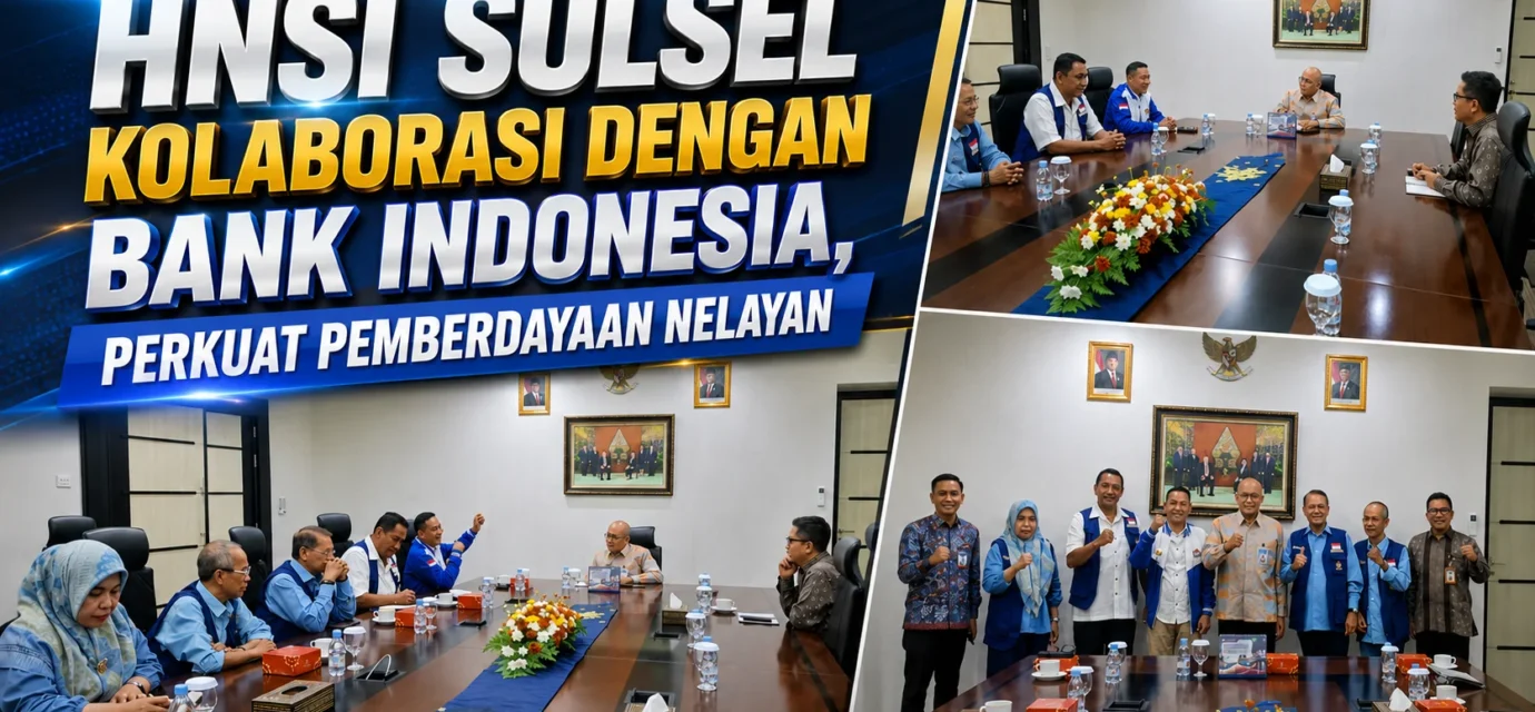 HNSI Sulsel Bank Indonesia membahas program pemberdayaan nelayan di Makassar.