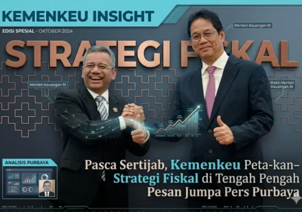 Purbaya Yudhi Sadewa saat menyampaikan keterangan dalam jumpa pers serah terima jabatan Menteri Keuangan.