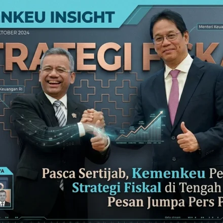 Purbaya Yudhi Sadewa saat menyampaikan keterangan dalam jumpa pers serah terima jabatan Menteri Keuangan.