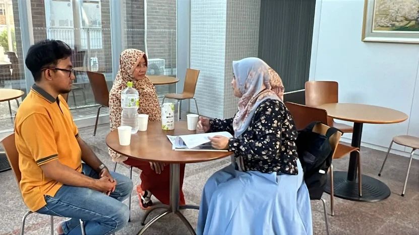 Gandeng Muslimun Fukuoka, Tim UMI Gagas Model Shelter Bencana Ramah Muslimah di Jepang